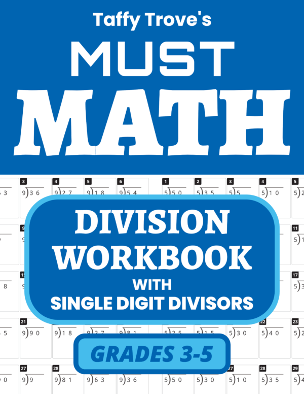 Division Workbook - Front Cover